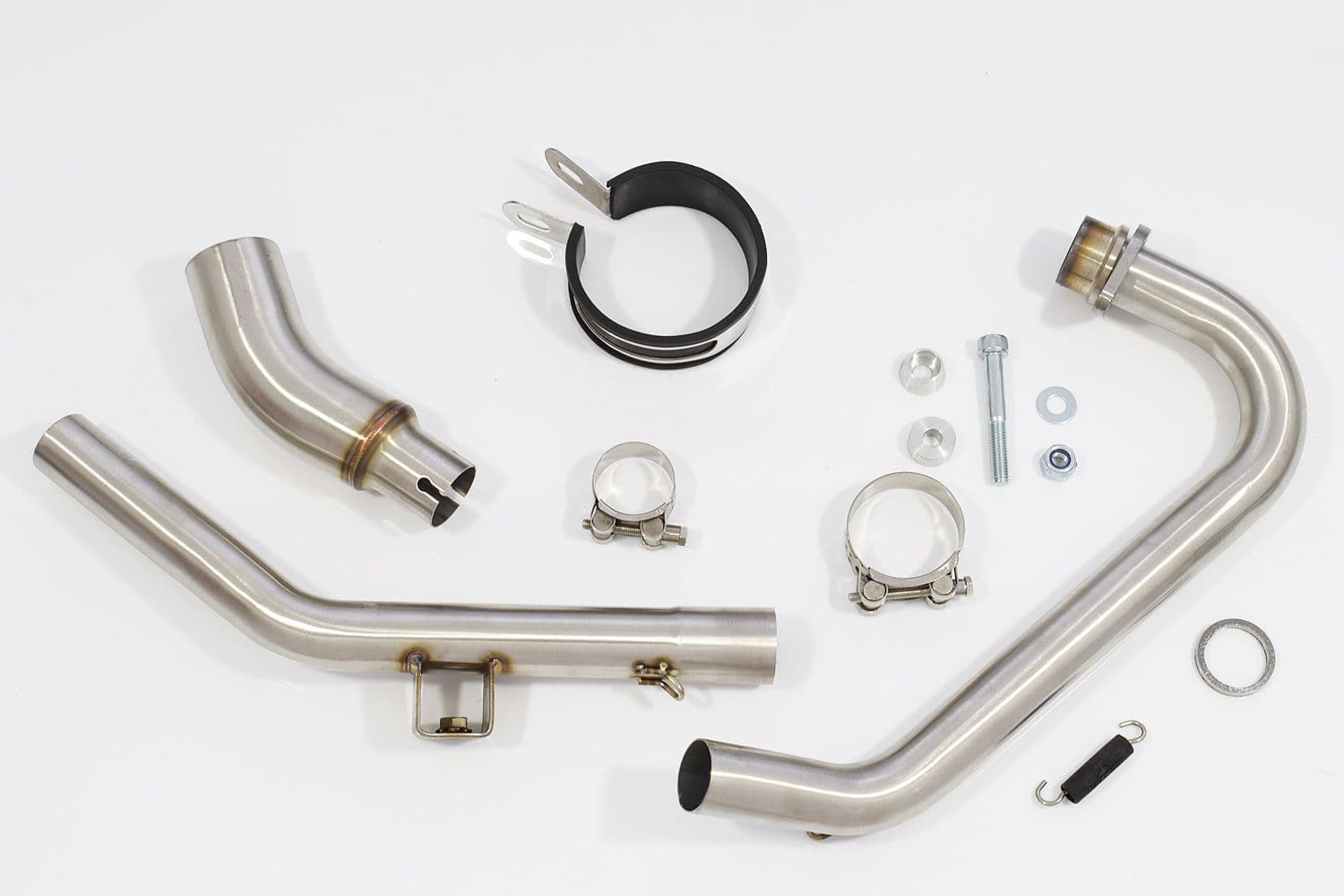 GLR125 1 WH-F 2015-2020 Exhaust System 230mm GP Round Blue Tip