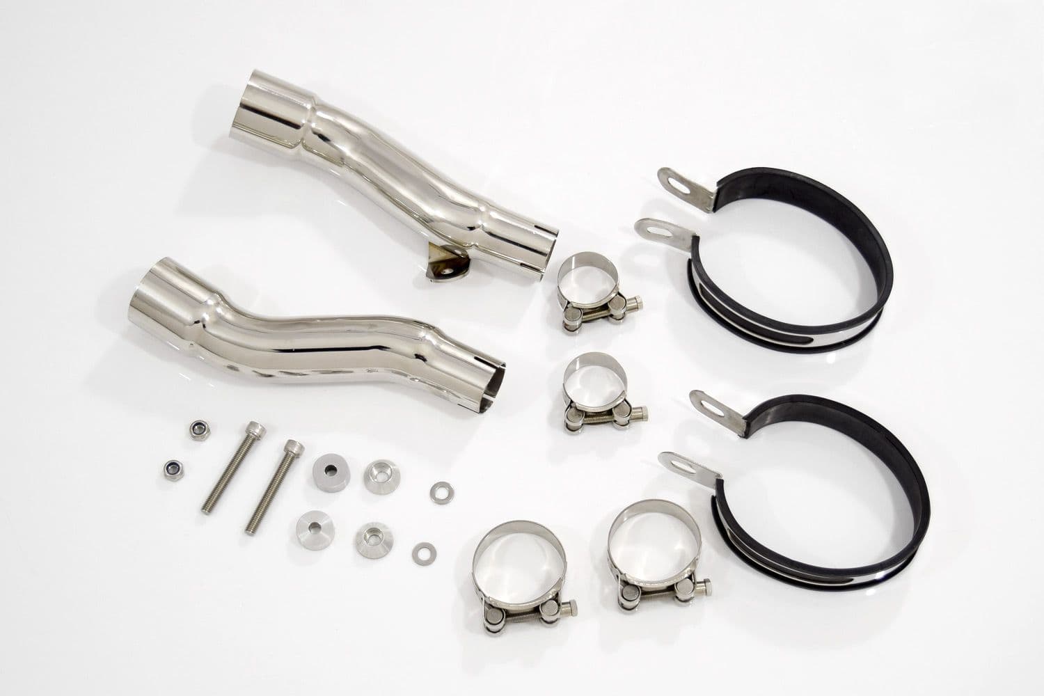 GPZ 500 S EX500 22 exhaust silencer kit with 300mm oval Stainless