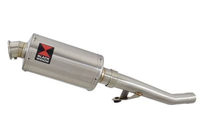 GSF600 Bandit 95-04 Oil Cooled Exhaust Silencer Kit 230mm Oval Stainless