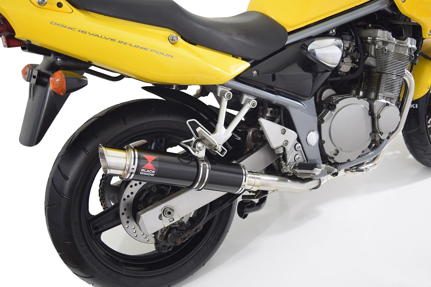 GSF650 Bandit 0506 K5 K6 Oil Cooled Exhaust System 350mm GP Round