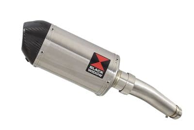 GSR 750 2011-2016 Exhaust Silencer Kit 200mm Oval Stainless Carbon Tip