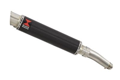 GSR 750 2011-2016 Exhaust Silencer Kit 350mm GP Round Carbon