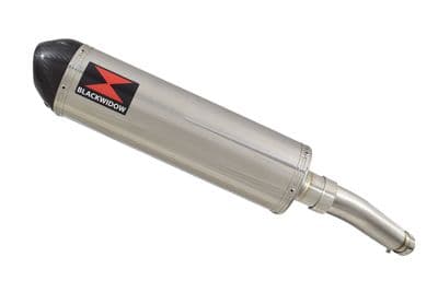 GSR 750 2011-2016 Exhaust Silencer Kit 400mm Oval Stainless Carbon Tip