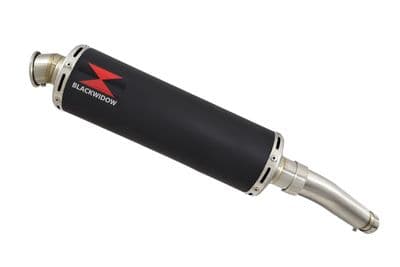 GSR 750 2011-2016 Exhaust Silencer Kit 400mm Round Black Stainless