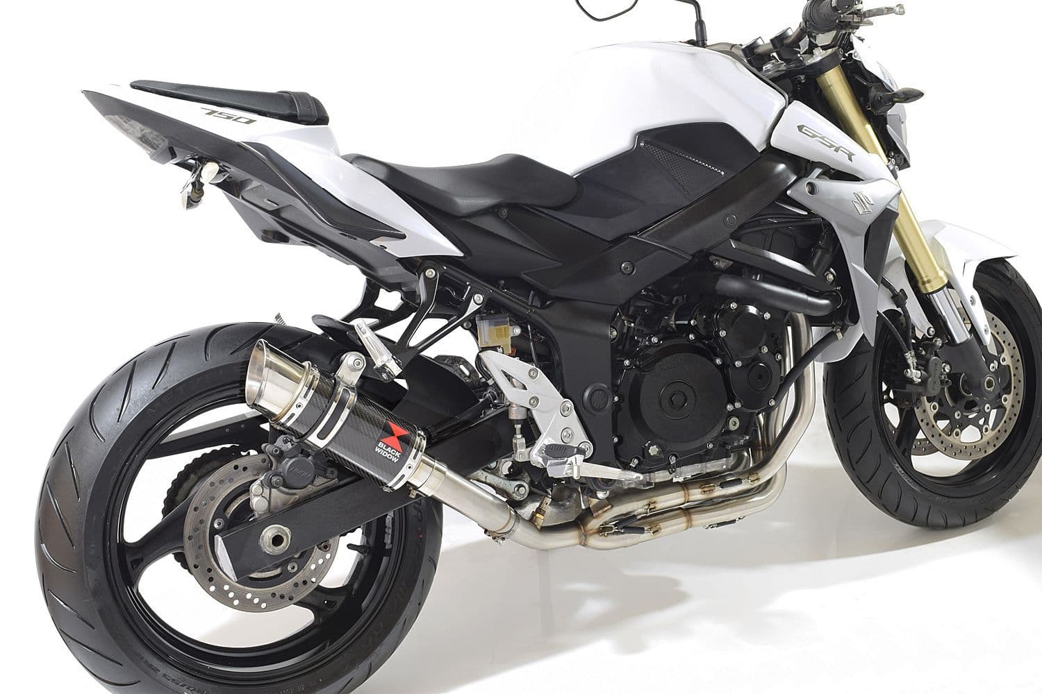 GSR 750 2011-2016 Performance De Cat Exhaust System 200mm Round