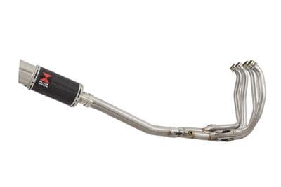GSX 1300 R HAYABUSA 2021 - 2026 4-1 Race De - Cat Full System 200mm Round Carbon Silencer