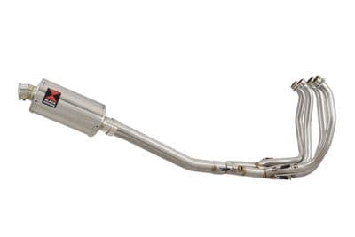 GSX 1300 R HAYABUSA 2021 - 2026 4-1 Race De - Cat Full System 230mm Oval Stainless Silencer