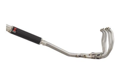 GSX 1300 R HAYABUSA 2021 - 2026 4-1 Race De - Cat Full System 350mm GP Round Carbon Silencer