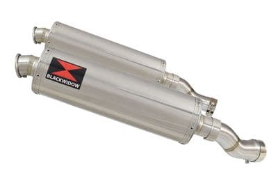 GSX 1300 R HAYABUSA 2021 - 2026 4-2 Link Pipes + 400mm Oval Stainless Silencers