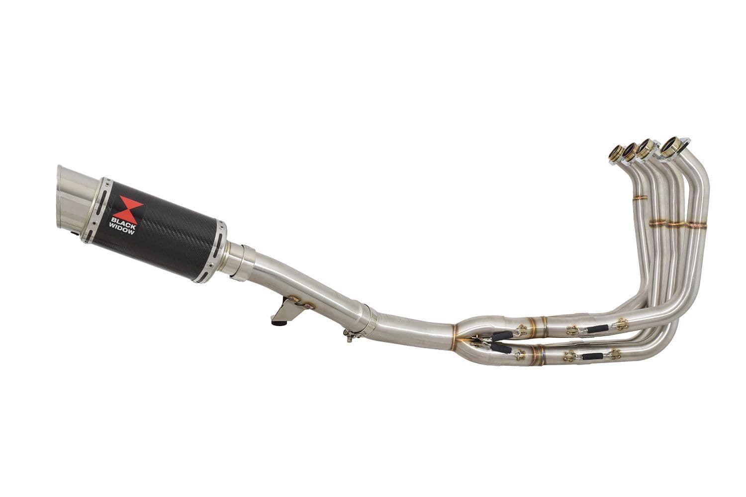 F GSX 650 F 07-16 Water Cooled Race Exhaust System 200mm Round