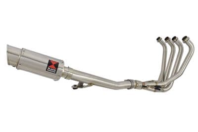 GSX 750 Inazuma Performance Race Exhaust 200mm Round Stainless Silencer