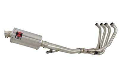GSX 750 Inazuma Performance Race Exhaust 230mm Oval Stainless Silencer