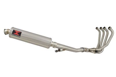 GSX 750 Inazuma Performance Race Exhaust 400mm Round Stainless Silencer