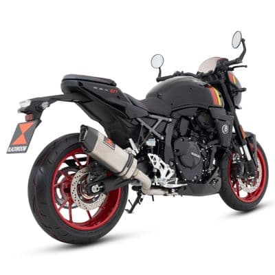 GSX-8 T / 8TT 2025 Exhaust System 300 mm Hexagonal Stainless Steel Carbon Tip Silencer