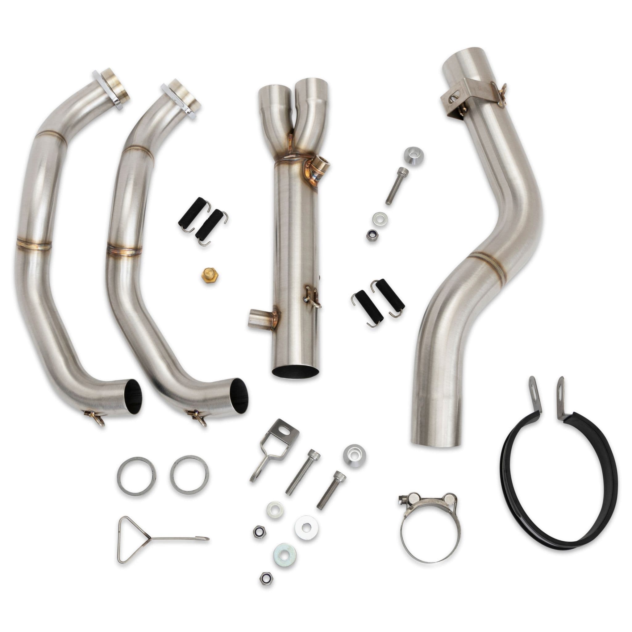 MM。 GSX - 8S 2025 - 2026 Exhaust System 200 mm Oval Black Stainless