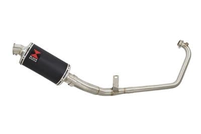 GSX-R 125 / 150 2017 - 2024 Performance Exhaust System 230mm Oval Black Stainless Silencer
