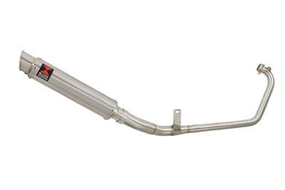 GSX-R 125 / 150 2017 - 2024 Performance Exhaust System 350mm GP Round Stainless Silencer