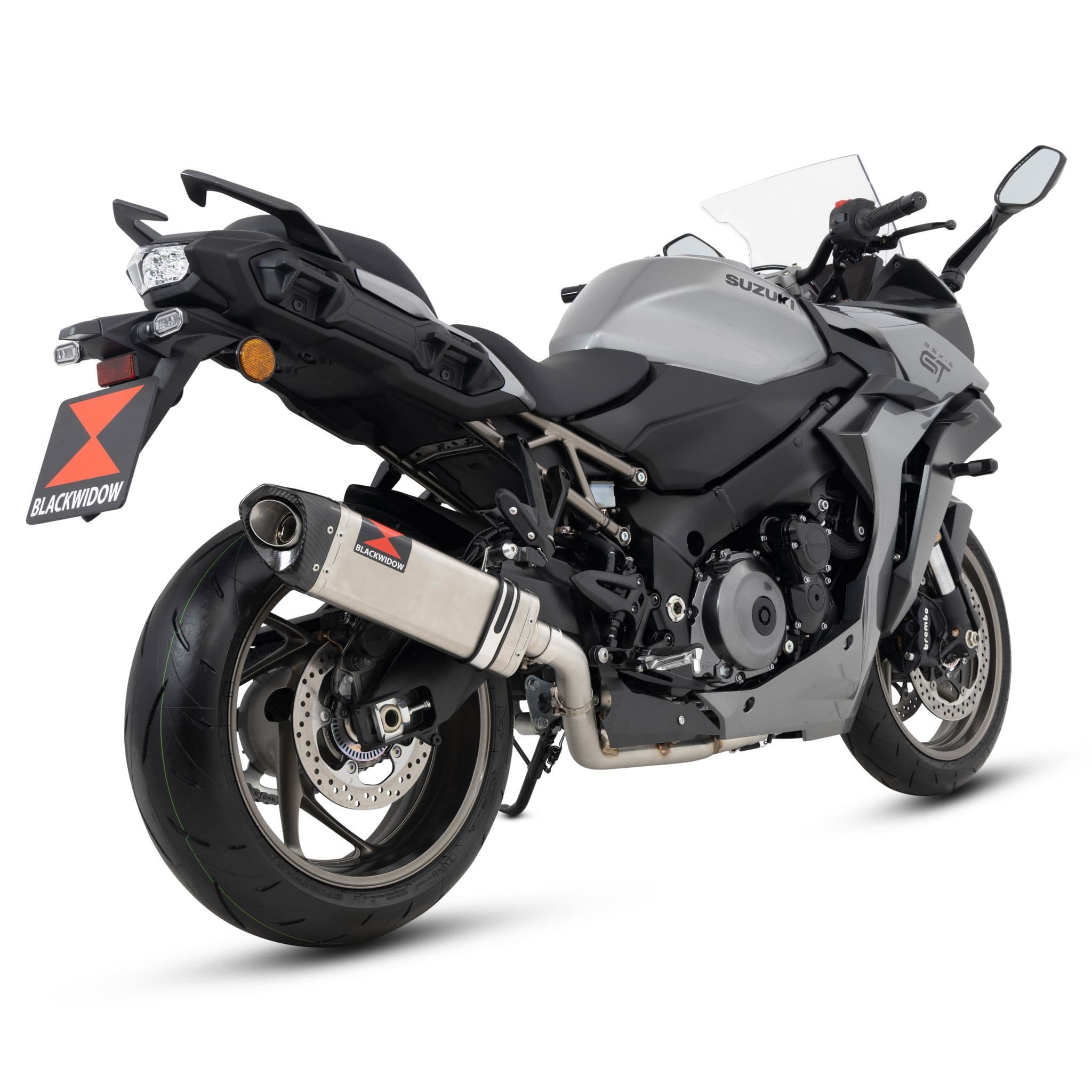 GSX-S 1000 Gen 2 2021 - 2026 De-Cat Exhaust System 350mm Tri Oval ...