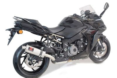 GSX-S 1000 / GT Gen 2 2021-2024 Exhaust Silencer Kit 300mm Oval Stainless