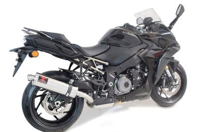 GSX-S 1000 / GT Gen 2 2021-2024 Exhaust Silencer Kit 400mm Oval Stainless