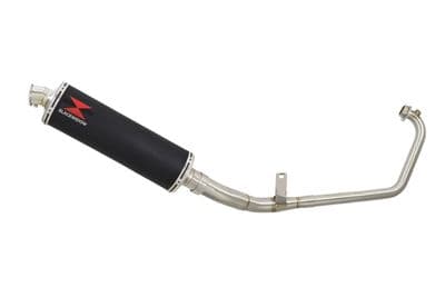 GSX-S 125 / 150 2017 - 2024 Performance Exhaust System + 400mm Oval Black Stainless Silencer
