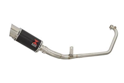 GSX-S 125 / 150 2017 - 2025 Performance Exhaust System + 200mm Round Carbon Silencer