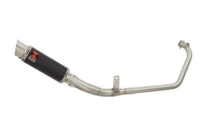 GSX-S 125 / 150 2017 - 2025 Performance Exhaust System + 230mm GP Round Carbon Silencer