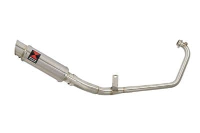 GSX-S 125 / 150 2017 - 2025 Performance Exhaust System + 230mm GP Round Stainless Silencer