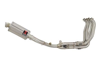 GSX-S 750 15-23 Performance De Cat Exhaust System & 230mm Oval Stainless Silencer