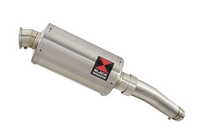 GSX-S 750 2015-2023 Exhaust Silencer Kit + 230mm Oval Stainless Silencer