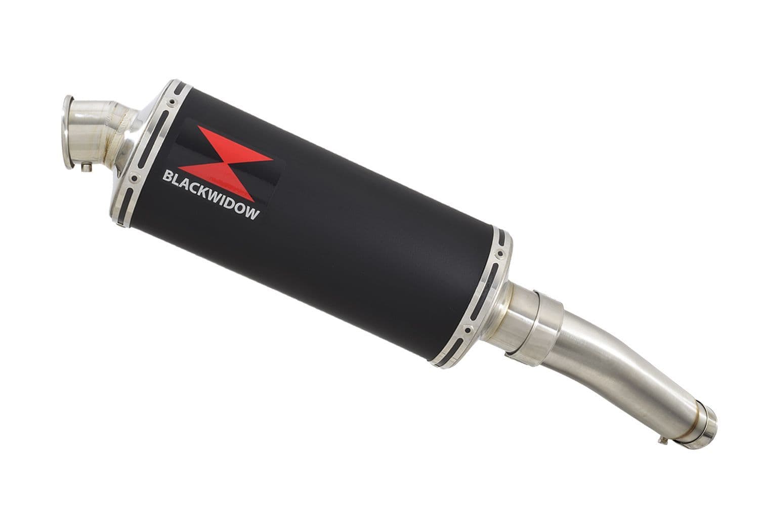 「Tiger」 GSX-S 750 2015-2023 Exhaust Silencer Kit 300mm Oval Black