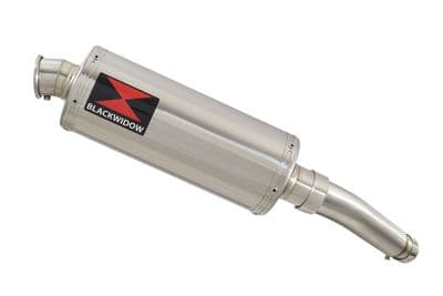 GSX-S 750 2015-2023 Exhaust Silencer Kit + 300mm Oval Stainless Silencer