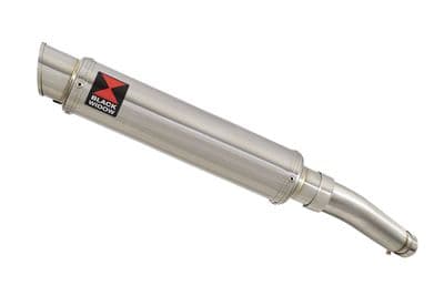 GSX-S 750 2015-2023 Exhaust Silencer Kit + 350mm GP Round Stainless Silencer