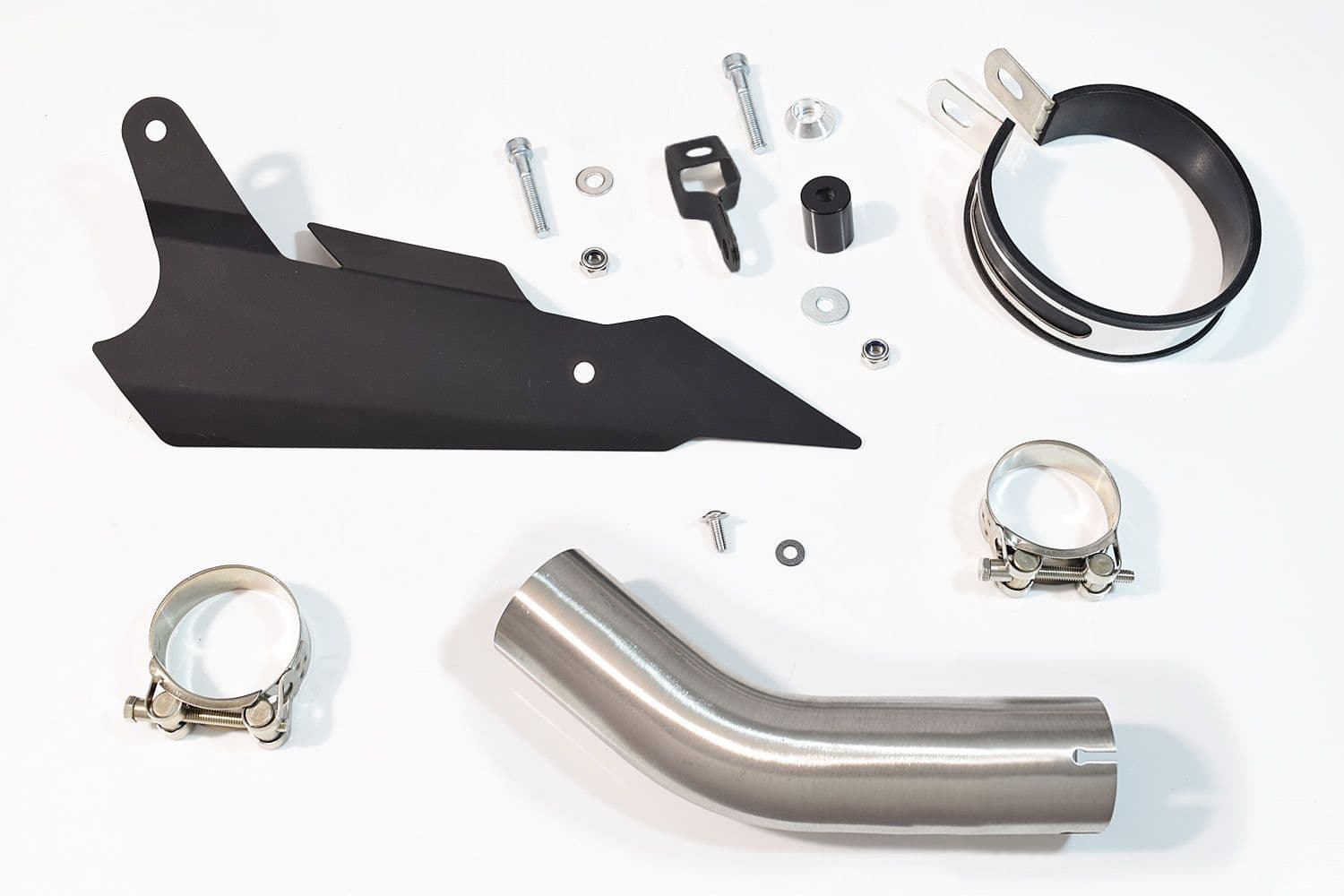 GSXS 950 20222023 Exhaust Silencer Kit 200mm Round Black Stainless