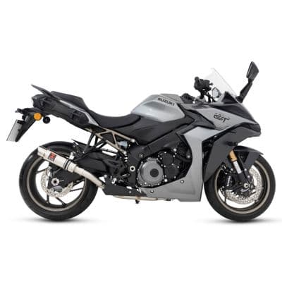 GSX-S 950 De-Cat Race Full Exhaust System + 230mm GP Round Stainless Silencer