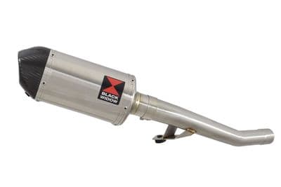 GSX1200 Inazuma Link Pipe and 200mm Oval Stainless Carbon Tip Silencer