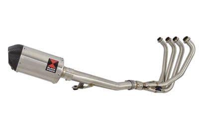 GSX1200 INAZUMA Performance Race Exhaust 200mm Oval Stainless Carbon Tip Silencer
