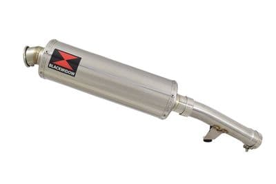 GSX1250 FA 2010-2016 Water Cooled Exhaust Link pipe + 400mm Round Stainless Silencer