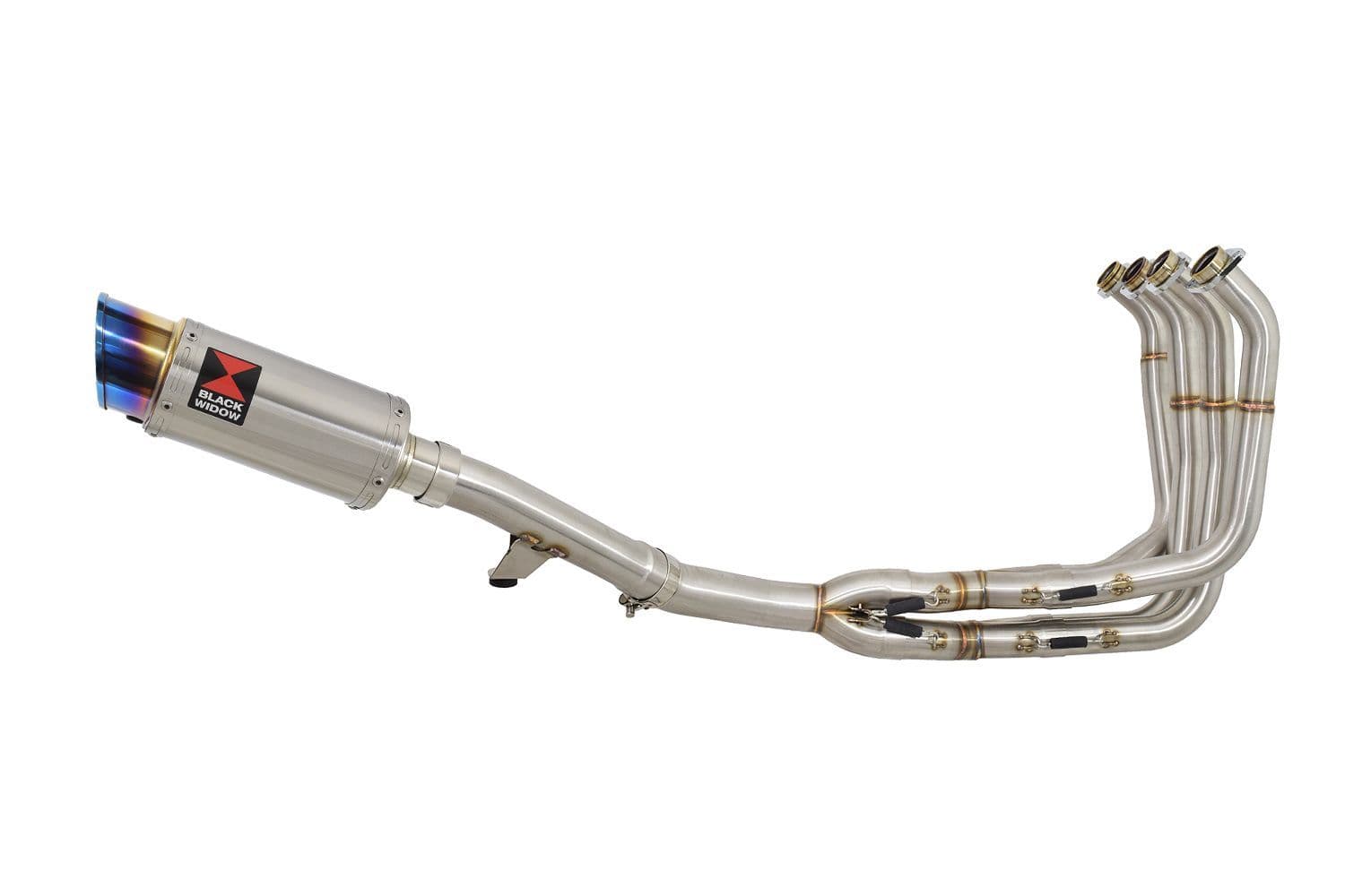 GSX1250FA 2010-2016 Water Cooled Race Exhaust System 200mm Round