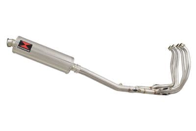 GSX1300 R HAYABUSA 1999-2007 4-1 Exhaust System 400mm Oval Stainless Silencer