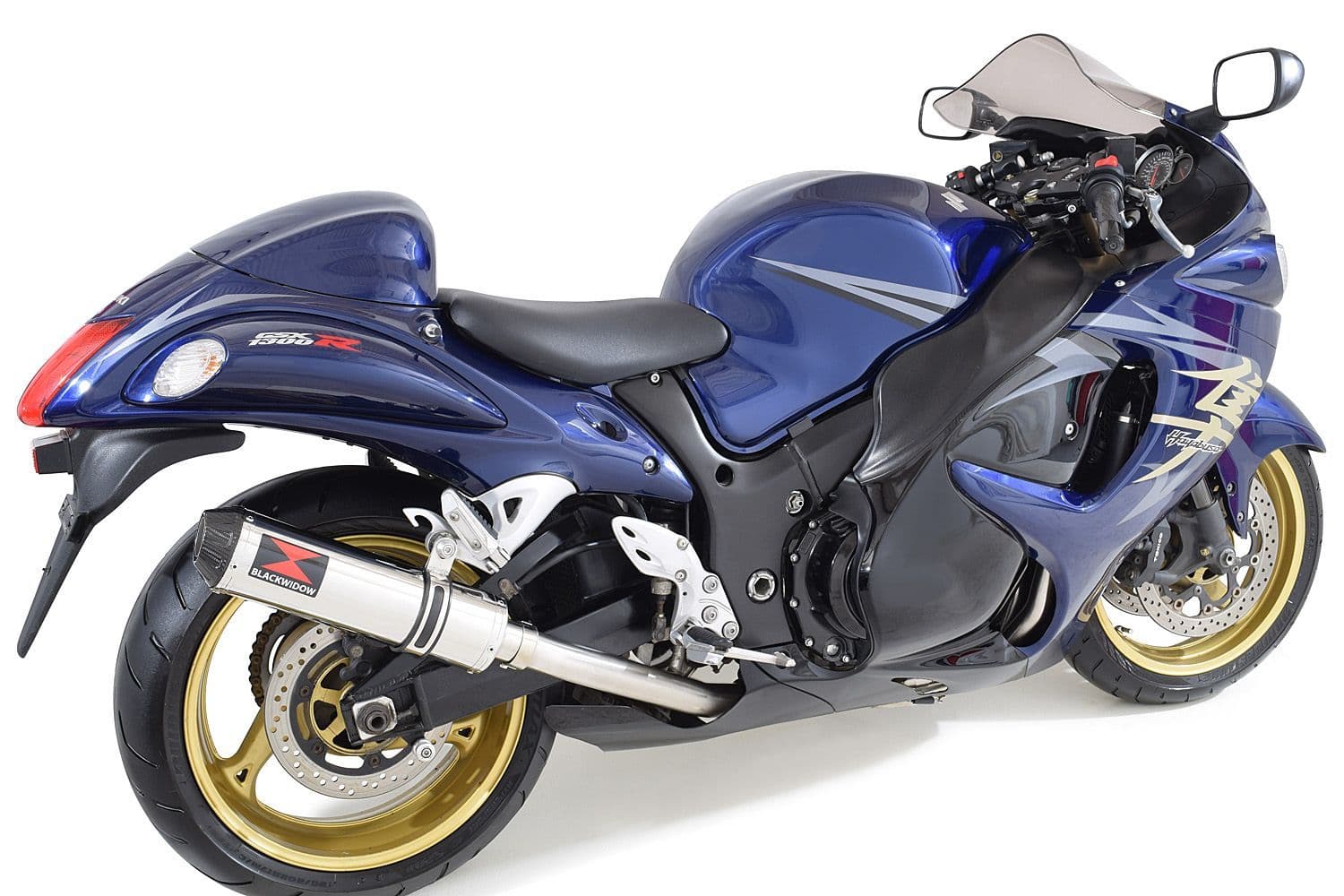 GSX1300R HAYABUSA 08-20 4-1 Performance Exhaust System 370mm Round