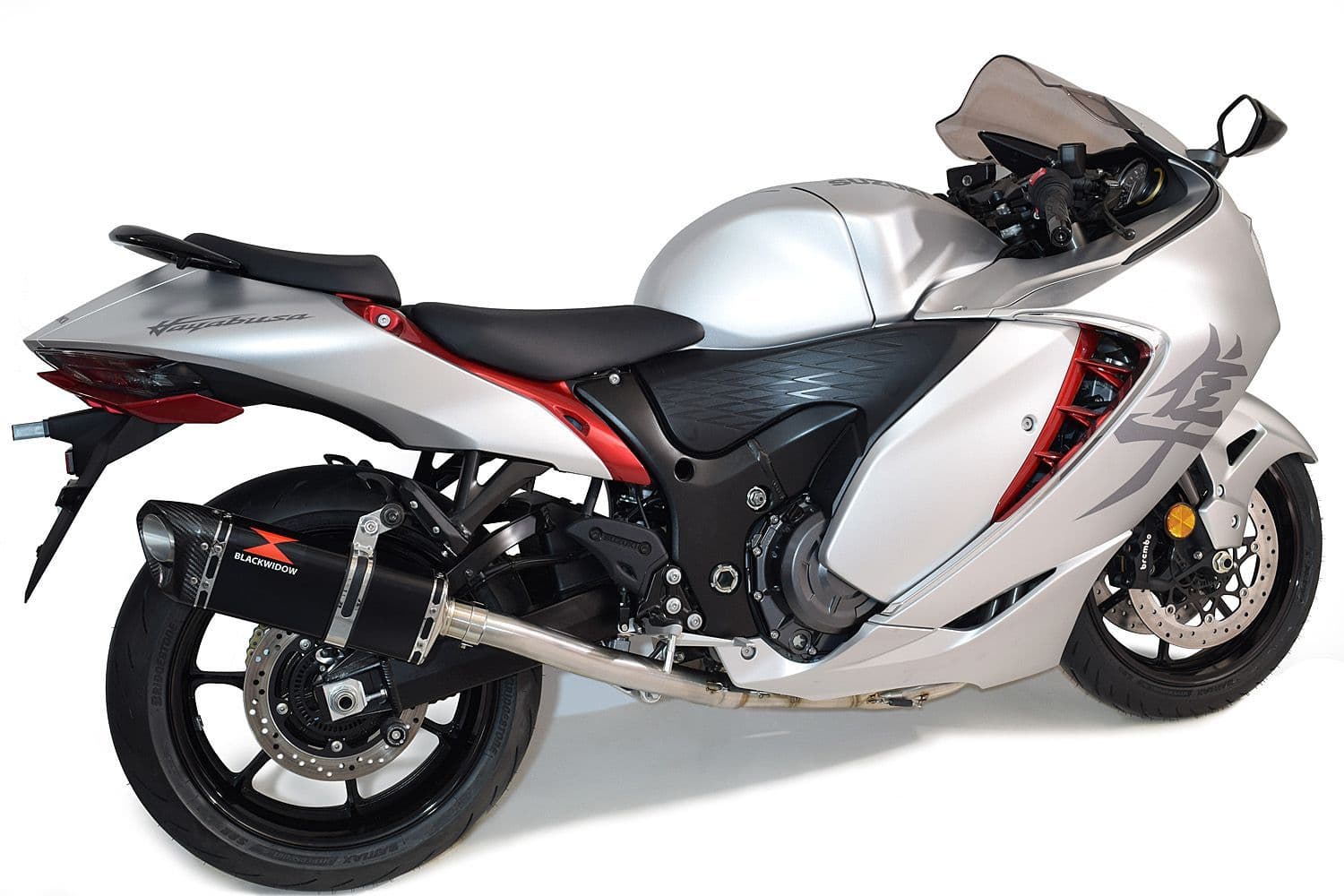 Slip-On Tri-Oval GSX1300R HAYABUSA しろころ】GSX1300R