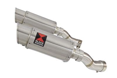 GSX1300R HAYABUSA 2021 - 2025 4-2 Link Pipes + 200mm Round Stainless Silencers