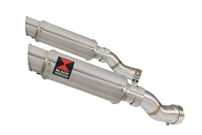 GSX1300R HAYABUSA 2021 - 2025 4-2 Link Pipes + 230mm GP Round Stainless Silencers