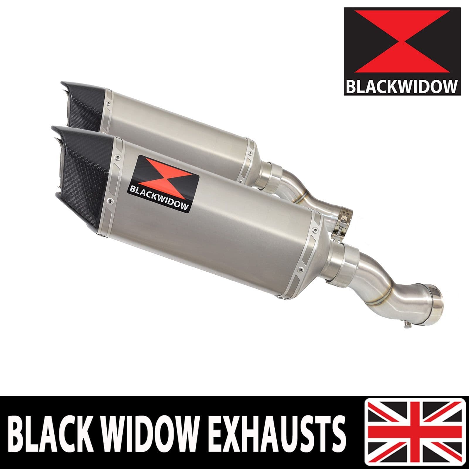 GSX1300R HAYABUSA 2021 - 2025 4-2 Link Pipes 300mm Hexagonal