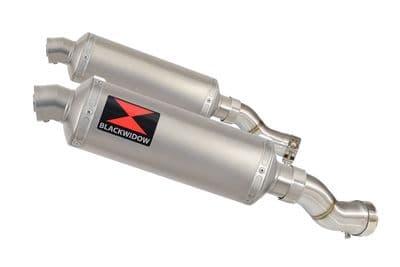 GSX1300R HAYABUSA 2021 - 2025 4-2 Link Pipes + 300mm Hexagonal Stainless Silencers