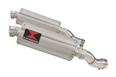 GSX1300R HAYABUSA 2021 - 2025- 4-2 Link Pipes + 300mm Oval Stainless Silencers