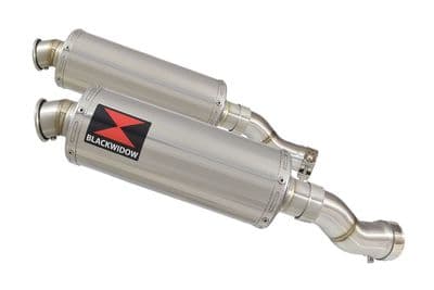 GSX1300R HAYABUSA 2021 - 2025 4-2 Link Pipes + 300mm Round Stainless Silencers