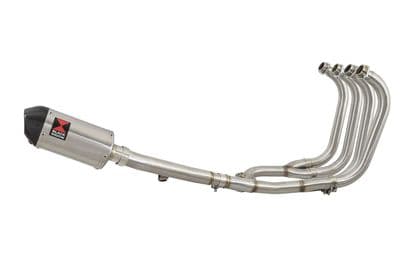 GSX1400  4-1 Full Exhaust System + 200mm Oval Stainless Carbon Tip Silencer