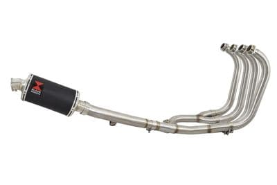 GSX1400  4-1 Full Exhaust System + 230mm Oval Black Stainless Silencer